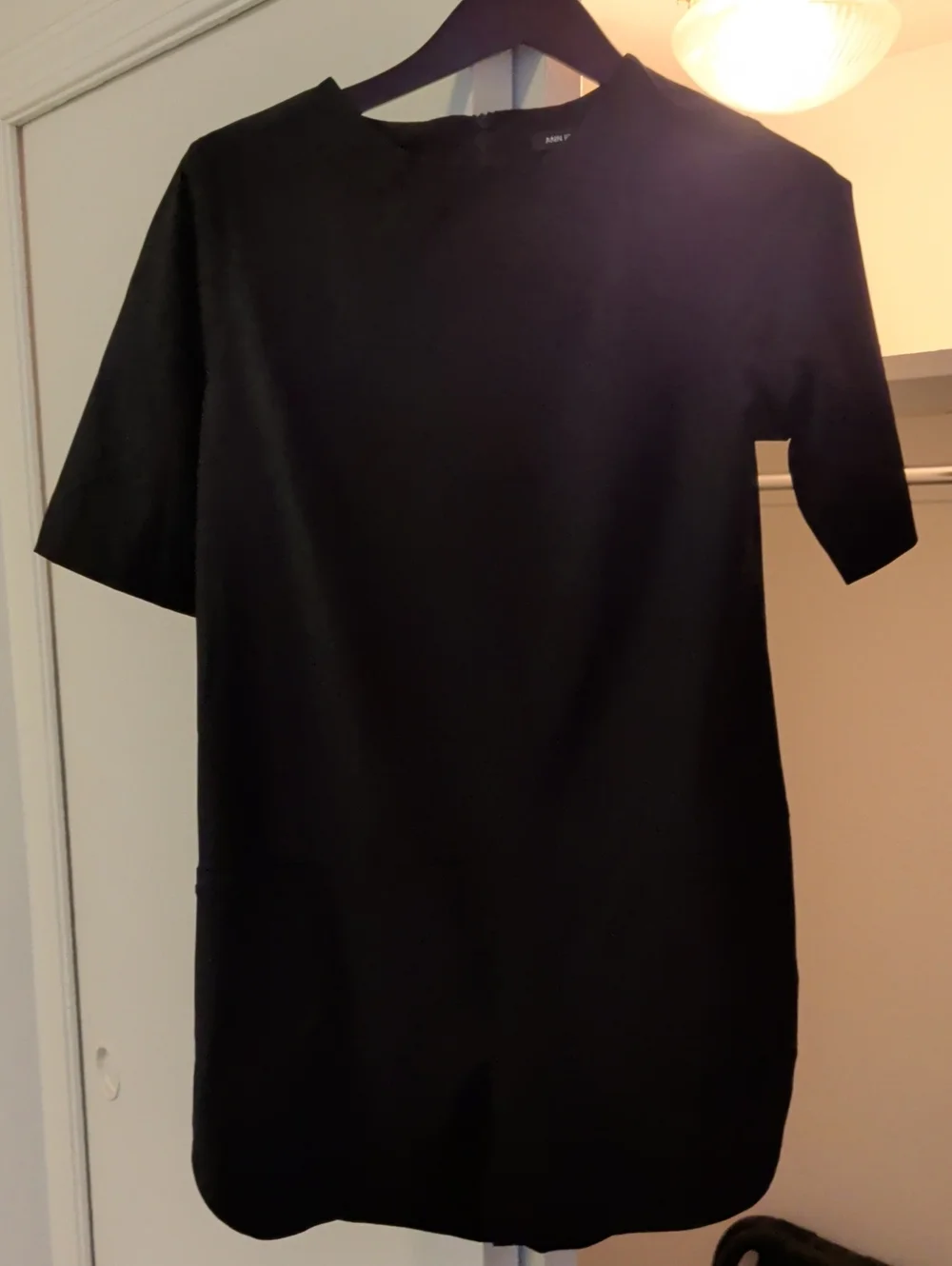 Classic Black Short-Sleeve Romper